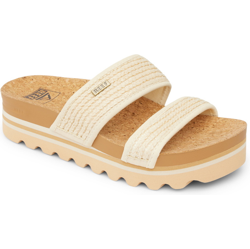 2025 Reef Dame Cushion Vista Hi Sandaler CJ5936 - Vintage Raffia
